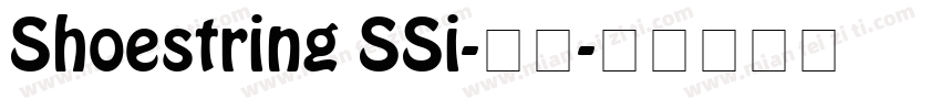 Shoestring SSi-常规字体转换